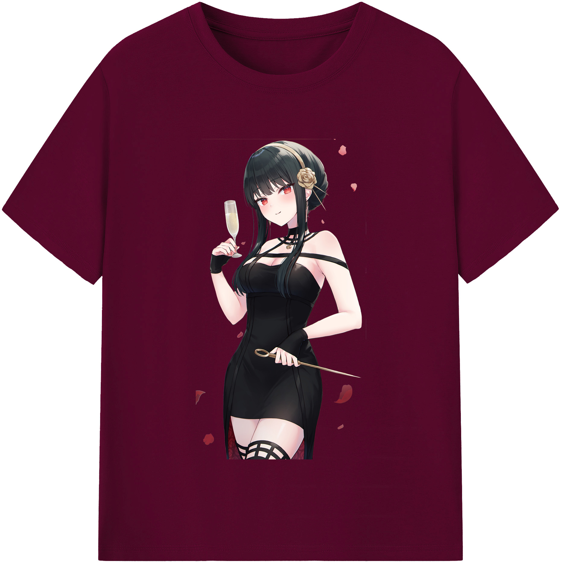 （画像用） SPY×FAMILY间谍家家酒 レディースカジュアルプリントTシャツ（綿100％）